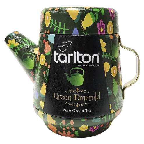 Tarlton Tea Pot GREEN EMERALD GREEN Tea 100g
